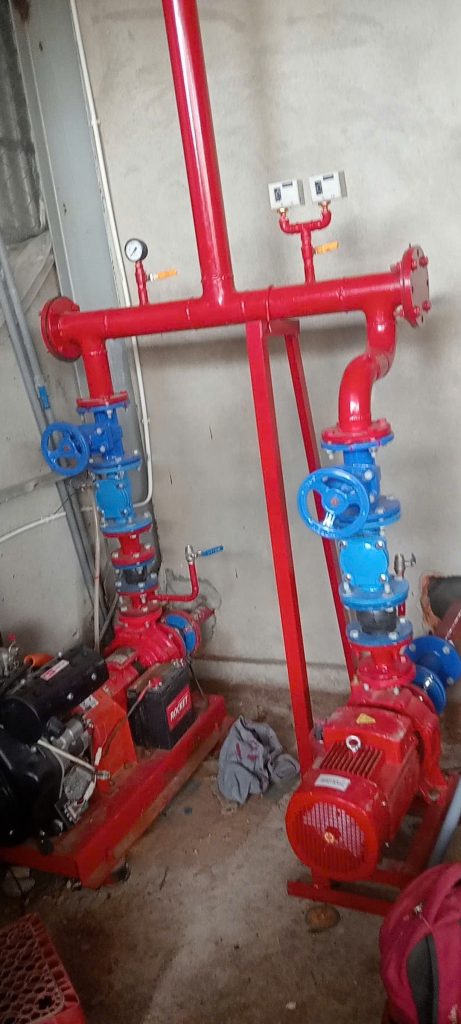 Trạm bơm chữa cháy nhà xưởng sản xuất Liên Chiểu, Đà Nẵng
